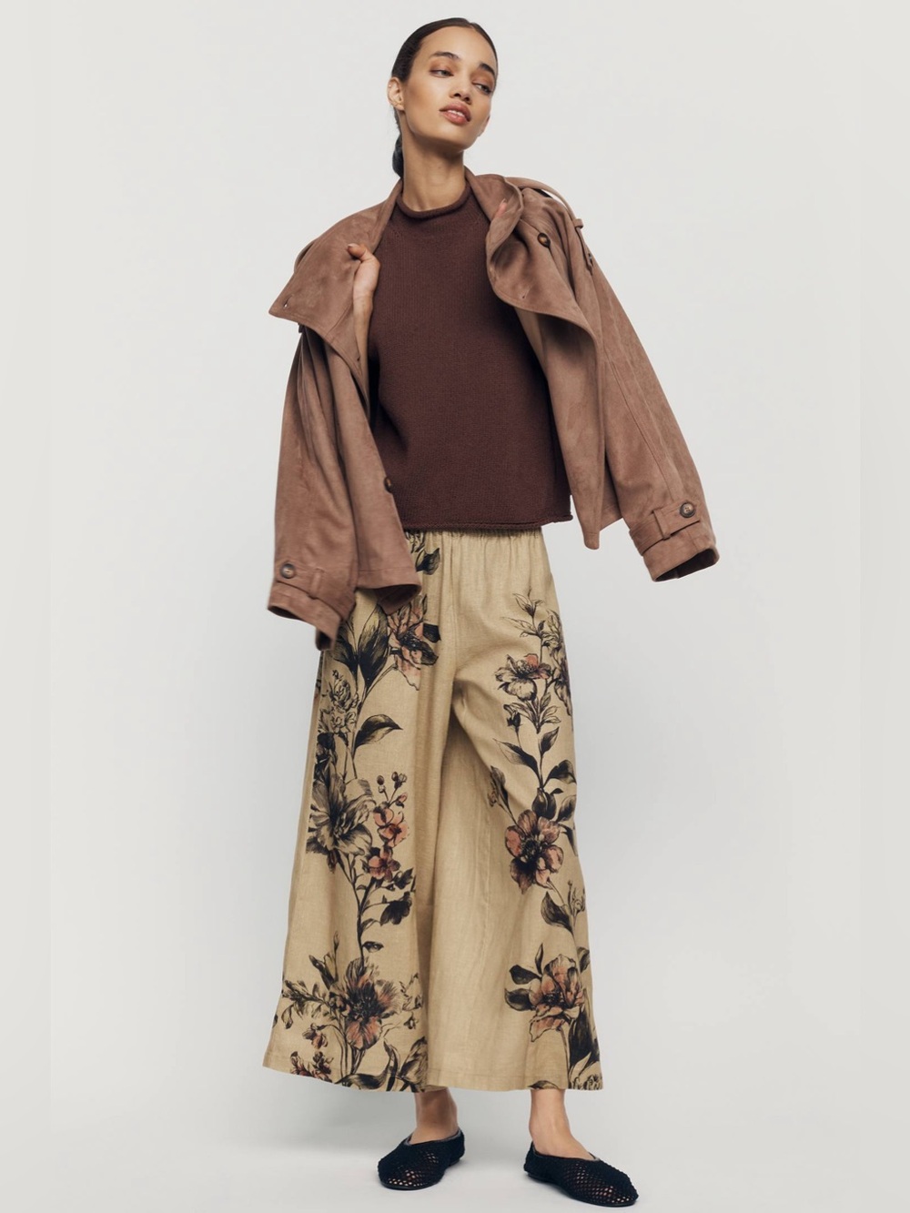 NWT Anthropology Somerset Linen Cotton Pull-On Pants